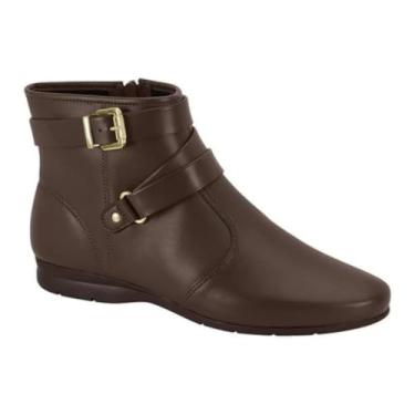 Imagem de Bota Cano Curto Fivela Baixo Beira Rio (Café, BR, Adulto, Numérico, 36)