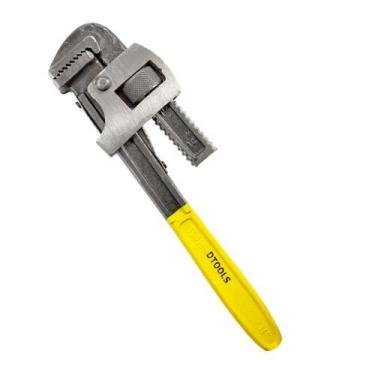 Imagem de Chave Grifo Stillson 14'' para Fixar e Soltar Canos e Tubos - DTOOLS