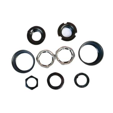 Imagem de YIJU Peças de reposição para conjunto de suporte inferior aumentam a estabilidade e a confiabilidade Acessórios para ciclismo Reparo Manutenção, Preto