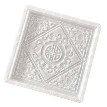 Imagem de WeiLaiKeQi Modelo de concreto, tijolo, cimento, piso, decoração, suprimentos, faça você mesmo, ornamento, artesanato, ferramenta de pavimentação, pedra, Style B