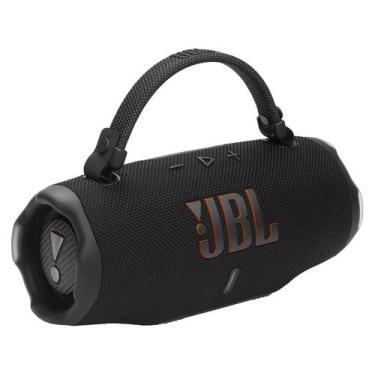 Imagem de Caixa de Som JBL Charge 6 JBLCHARGE6BLKBR Bluetooth Amplificada Portát