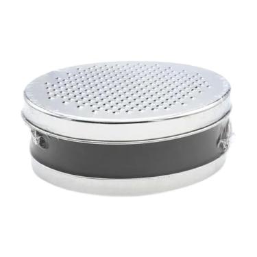 Imagem de predolo Ralador de queijo com recipiente, ralador de frutas e vegetais, picador manual, de alimentos de aço inoxidável, para queijos cítricos com, Preto