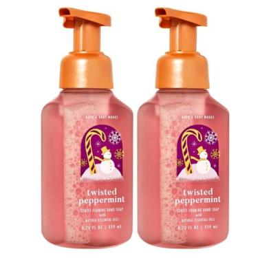 Imagem de Sabonete para mãos Bath & Body Works Gentle Foaming Twisted Peppermint