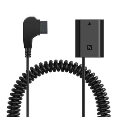 Imagem de Gonine Bateria Fictícia D-Tap Para Np-Fz100 De Montagem Em V, Fonte Alimentação Contínua Compatível Com Câmeras Sony Alpha A7Iii A7Iv A6700 A6600 Zv-E1, A7Siii A7C A1 Fx3 A7R3 A7R Iv, A9 A9R A9S.