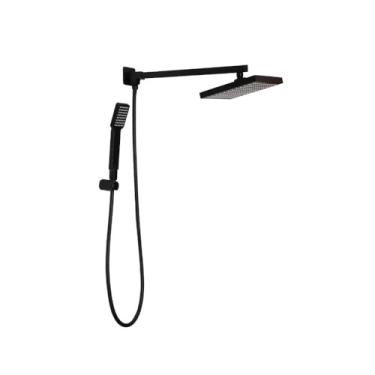 Imagem de Pingoo.casa, Kit Chuveiro Tucuruí com Desviador Mundaú e Ducha Jaci - Preto