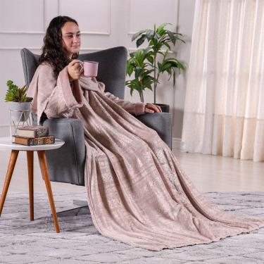 Imagem de Manta Luxor Com Mangas Toque Flannel