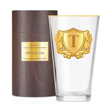 Imagem de Onebttl Copo de cerveja personalizado para homens, presentes de álcool personalizados para amantes de cerveja, aniversário exclusivo, presentes de Natal para ele, pai, marido, namorado, T