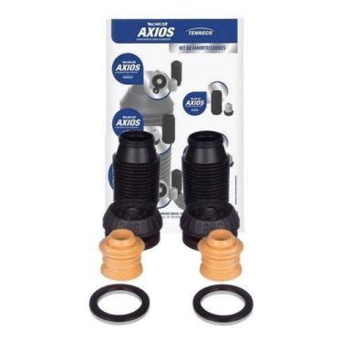 Imagem de Kit Par Coxim Rolamento Amortecedor Omega 93 94 95 96 97 98 - AXIOS