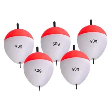 Imagem de Dynwave 5 Peças de Bóias de Pesca Bobbers EVA Oval de Espuma de Alta Flutuabilidade para, 50g