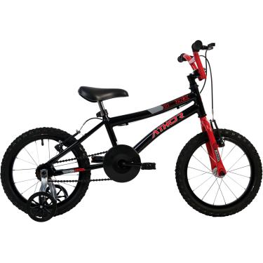 Imagem de BICICLETA ATHOR ARO 16 ATX MASCULINA PRETA C/VERMELHO