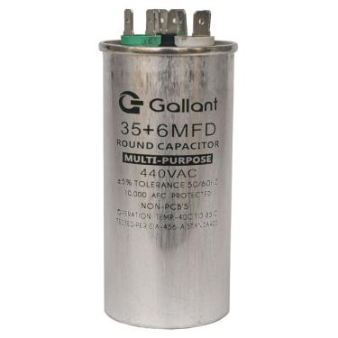 Imagem de Capacitor CBB65 Gallant 35+6µF ±5% 440VAC - (GCP35D06A-IX440)