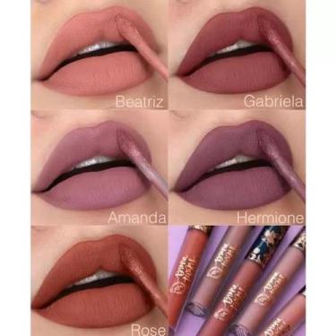 Imagem de Batom liquido matte bruna tavares, Vermelho