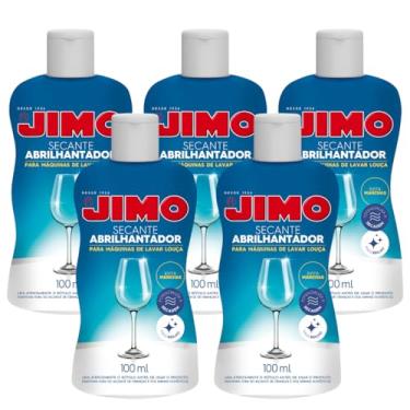 Imagem de Kit Jimo Secante Abrilhantador 5x100ml Brilho Lava Louça