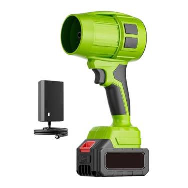 Imagem de Bothyi Soprador de folhas sem fio, turbina a jato, removedor de poeira recarregável, limpador para teclado de computador, limpeza de PC, jardim, casa, Style a