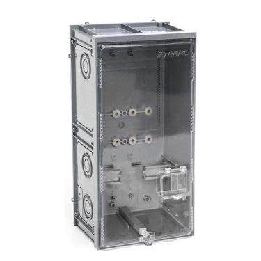 Imagem de Caixa para Dispositivo de Proteção Contra Surtos com Suporte para Disj