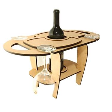 Imagem de Mini Adega MDF para 1 garrafas - LENOBRE