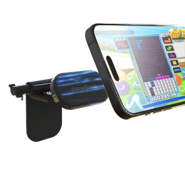 Imagem de ChargeWorx Suporte magnético para celular e tablet em voo, suporte de telefone de avião para mesa vertical ou aberta, acessório de viagem de avião, rotação de 360 graus, pivô de 90 graus, inclui bolsa