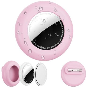 Imagem de Citymore Suporte para AirTag para crianças, para Apple Air Tag, suporte de Airtags com pinos de segurança, rastreador GPS para crianças, capa oculta AirTag, antiperda, para crianças, idosos, bagagem