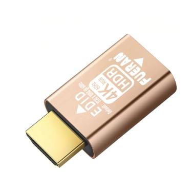 Imagem de FUERAN Emulador HDMI Pass-Through EDID, 1920x1200@59Hz, compatível com divisores, interruptores e extensores de vídeo (3840x2160@60Hz(padrão-1080P) HDR)