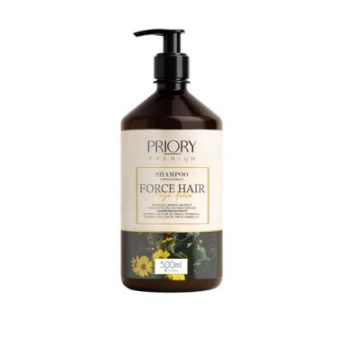 Imagem de Shampoo force hair 500ml  combate a queda, fortalece, estimula o cresc