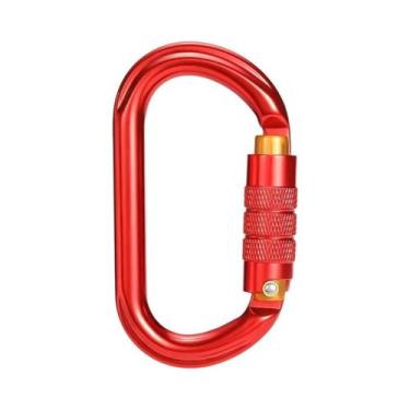 Imagem de Mosquetão De Escalada Auto-Lock 25KN CLIWIZ Profissional Para Atividad