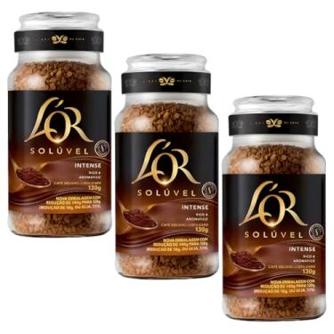 Imagem de Café Solúvel Liofilizado Intense 130g Kit 3 Un