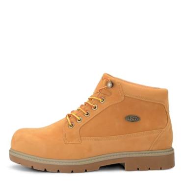 Imagem de Lugz Bota masculina Mantle Mid Classic Memory Foam Chukka, Trigo Dourado/Tan-Khaki/Gum, 13, D, Trigo dourado/cáqui castanho/chiclete, 45