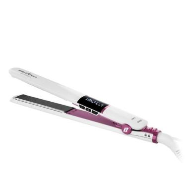 Imagem de Prancha de Cabelo Britânia Bella BPRE01A Branca Bivolt, Bivolt