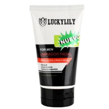 Imagem de Limpador facial Red Volcanic Clay para homens 130g anti-acne - Lightbe