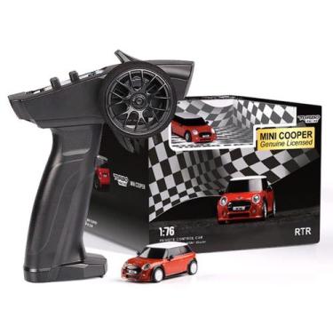 Imagem de Carro de controle remoto havcybin 1:76 Turbo Racing Scale RC Sport Car
