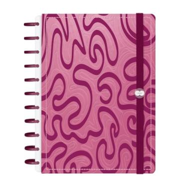 Imagem de Caderno de Disco Inteligente Iscool G+ Urban Flow Spira Mauve