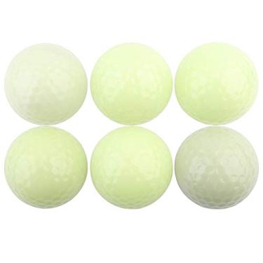 Imagem de Bolas de Golfe Brilhantes, Bolas de Golfe Noturnas, Bolas de Golfe Fluorescentes, Conjunto de 6, Bolas de Golfe para Prática, Brilham No Escuro, Duram Muito, Brilhantes, Bolas de
