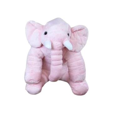 Imagem de Pelúcia Para Bebê Elefante News Almofada Travesseiro Menino Menina 60 