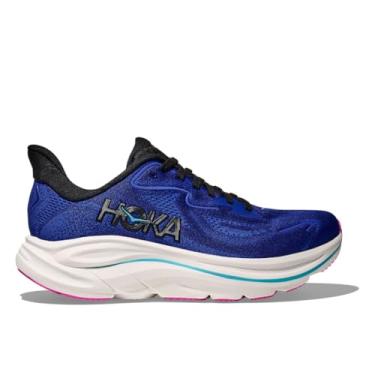 Imagem de HOKA Tênis feminino Clifton 10, Céu noturno/ultramarino, 7 Wide