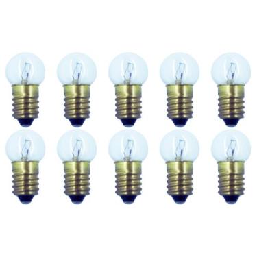 Imagem de CEC Lâmpadas Industries #432, 18 V, 4,5 W, base E10, formato G-4,5 (caixa com 10)