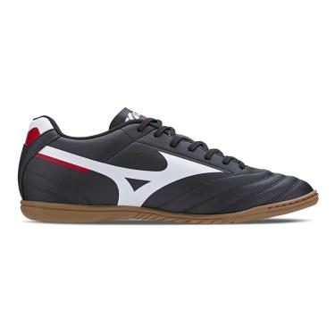Imagem de Chuteira Futsal Mizuno Morelia Club IN - Masculino - 41 - Preto-Branco