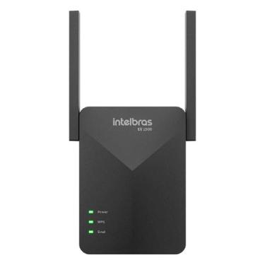 Imagem de Roteador Extensor Intelbras MESH WI FI EX 1500 - 4750191 Preto Bivolt 