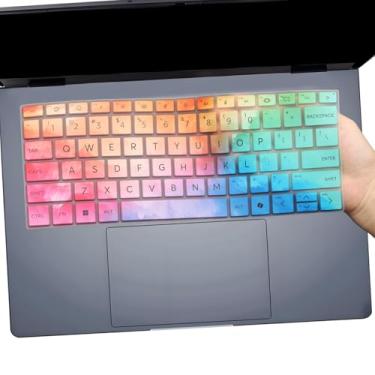 Imagem de Capa de teclado para HP OmniBook X 14-fe Series 14-fe0087nr 14-fe100, OmniBook Ultra 14-fd 14-fh Series 14t-fh000 14-fh0047nr 14-fd0087nr (não serve para OmniBook X Flip 14 AI 14-fm 14-fm 14--fd0087nr