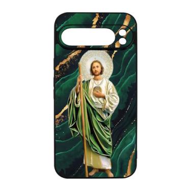 Imagem de qizjio San Judas Capa protetora à prova de choque para Google Pixel 9 Pro XL