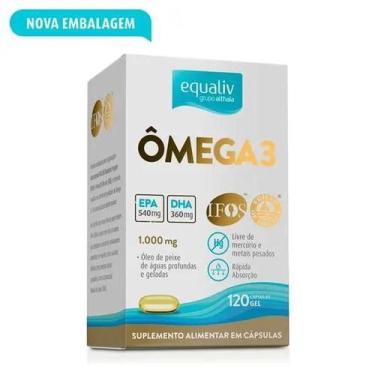 Imagem de Ômega 3 EPA e DHA 1000mg 120 Cápsulas Equaliv