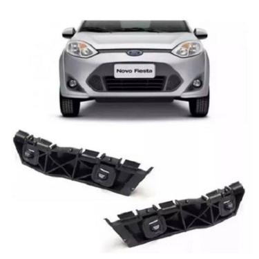 Imagem de Par Suporte Guia Parachoque Ford Fiesta 12 13 2014