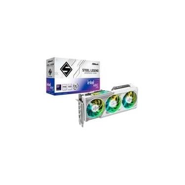 Imagem de Placa de Vídeo ASRock Intel Arc B580 Steel Legend 12G OC, 12GB, GDDR6, 2800MHz - 90-GA5CZZ-00UANF