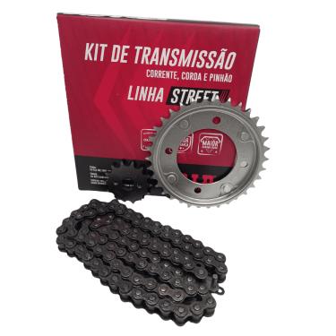 Imagem de Kit Relação DID Linha Street Honda Pop110 Pop 100 2007 À 2023