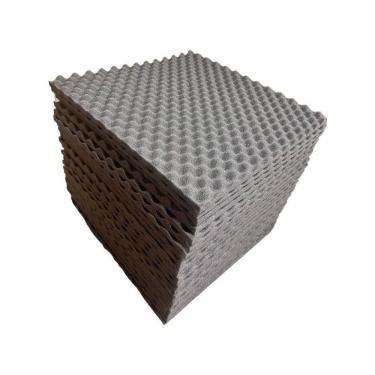 Imagem de Espuma Acústica 50 X 50 X 2Cm Cx De Ovo - 20 Pl Anti Chamas