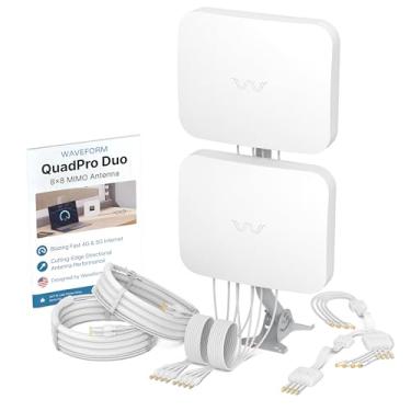 Imagem de Waveform QuadPro Duo: Kit de antena externa de painel MIMO direcional 8x8 de alto ganho