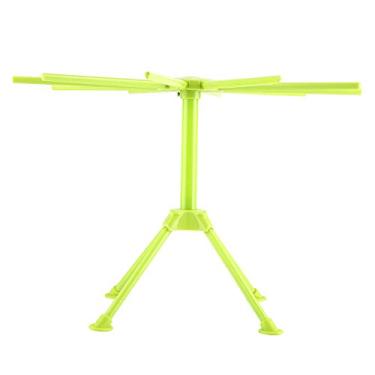 Imagem de Ailgely Rack de Secagem de Macarrão, Ferramenta de Cozinha Dobrável para Espaguete de Macarrão, Suporte de Secador Com Materiais Seguros de Qualidade Alimentar, Design de Base Não (Verde)