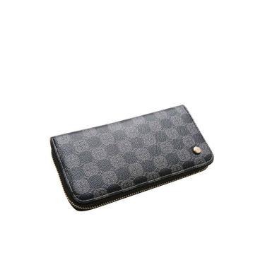 Imagem de Carteira Zíper Feminina Chenson Monograma 2415194 Preto