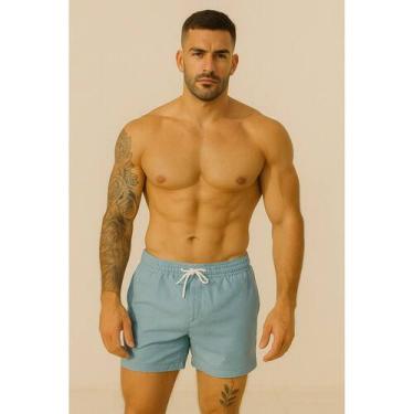 Imagem de Short de Linho Bermuda Casual Masculino Mauricinho Premium Slim - Shor