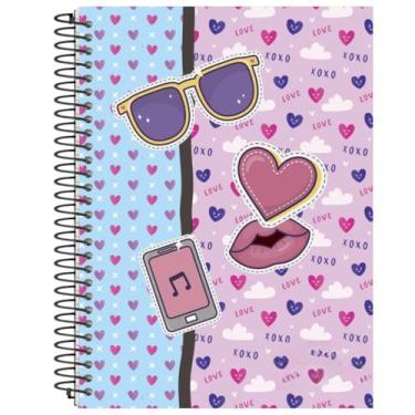 Imagem de Caderno Universitário 10 Matérias Estilosa 160 Folhas - PanAmericana, 