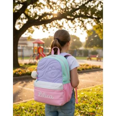 Imagem de Mochila De Costas Lilica Ripilica Lovit Creamy Lançamento